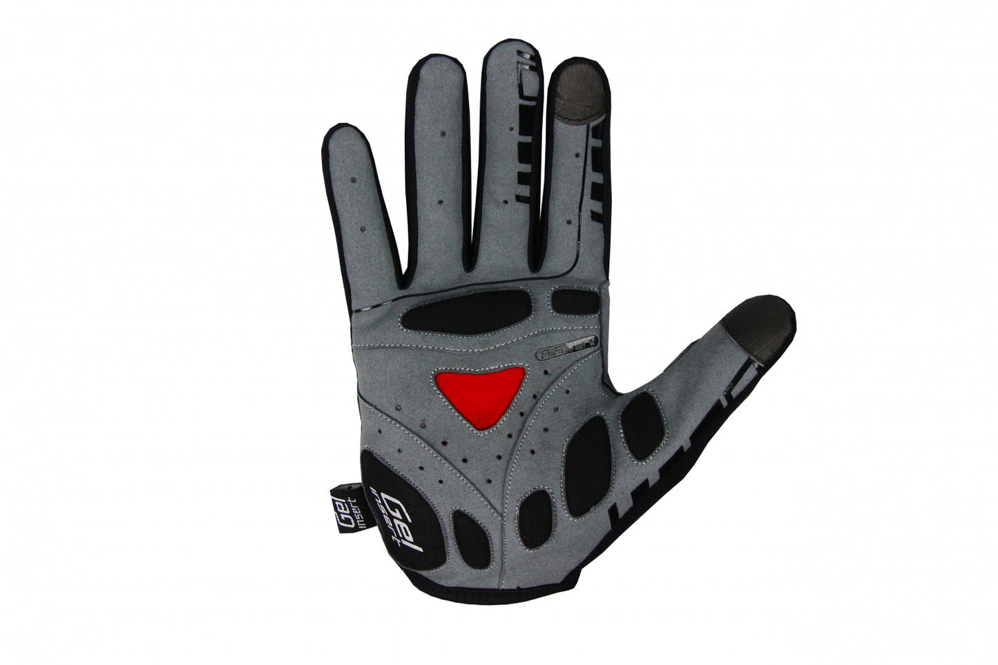 GUANTI B-RACE BUMP GEL PRO NERO/ROSSO