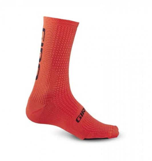CALZE GIRO HRC TEAM VERMILLION/BLACK