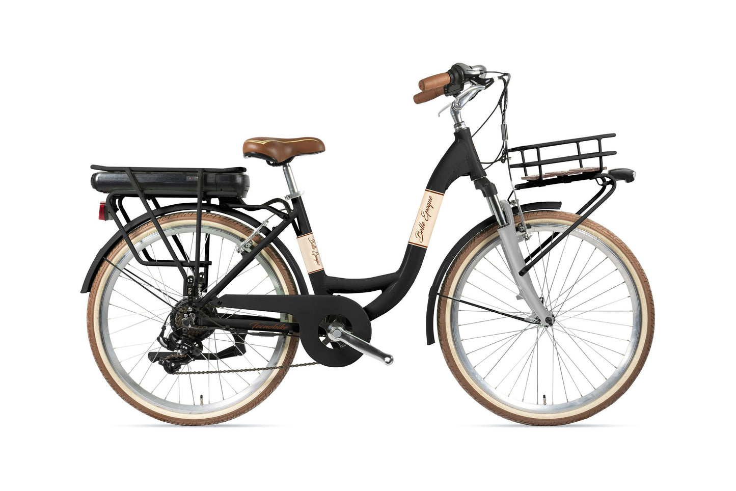 City Bike Elettrica Tecnobike Belle Epoque 26
