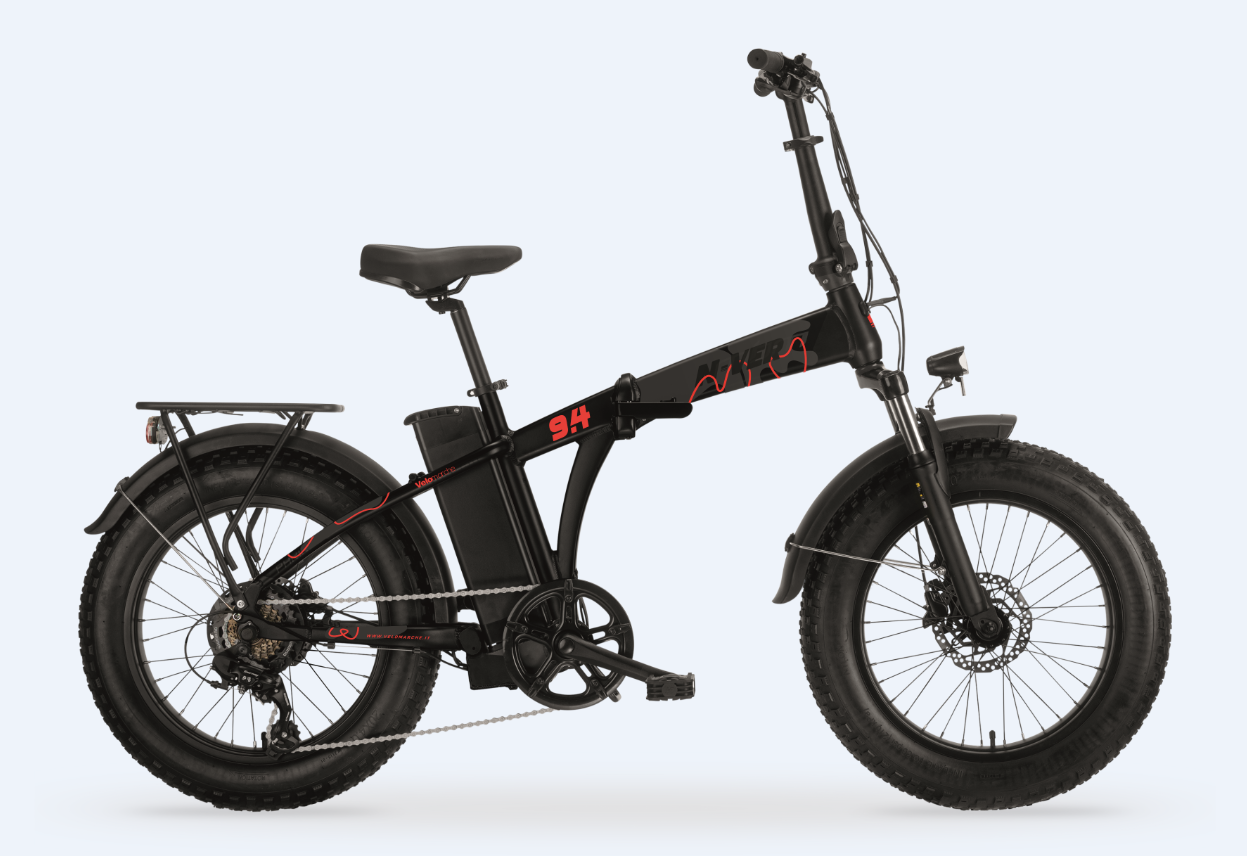 Fat Bike Elettrica FOLD Velomarche 9.4 N-VER