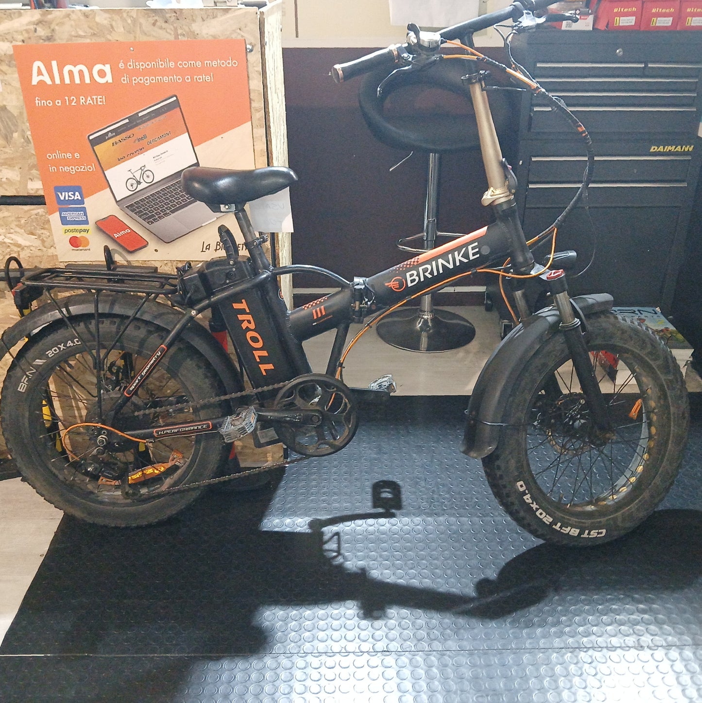 Fat bike 20" Brinke
