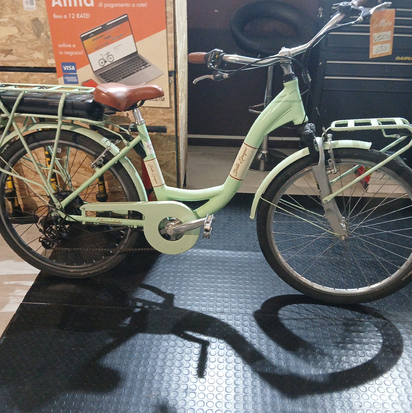 City bike elettrica Tecnobike