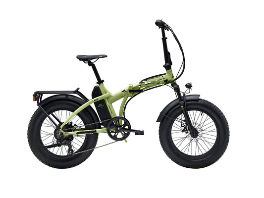 Fatbike Elettrica Fold Adriatica Bug hydraulic system