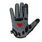 GUANTI B-RACE BUMP GEL PRO NERO/ROSSO
