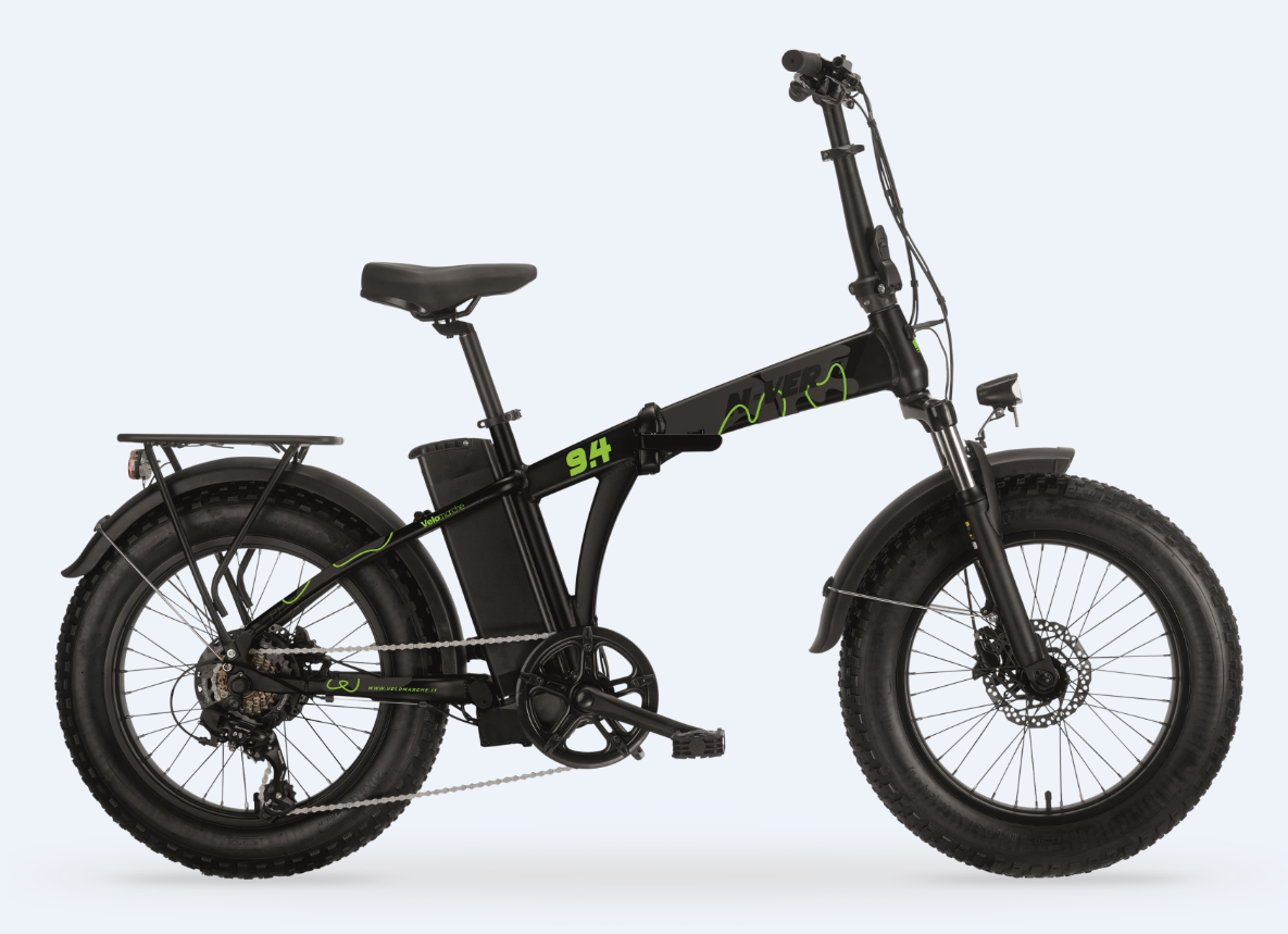 Fat Bike Elettrica FOLD Velomarche 9.4 N-VER