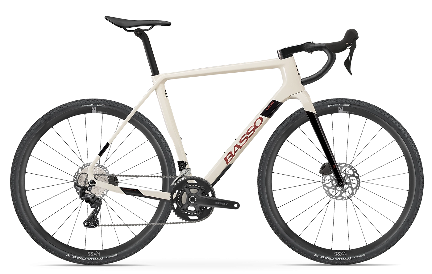 PRONTA CONSEGNA BASSO PALTA II BIANCO SPICCO | RIVAL 1x12 AXS XPLR MX25 L | 40T 172.5 10-44