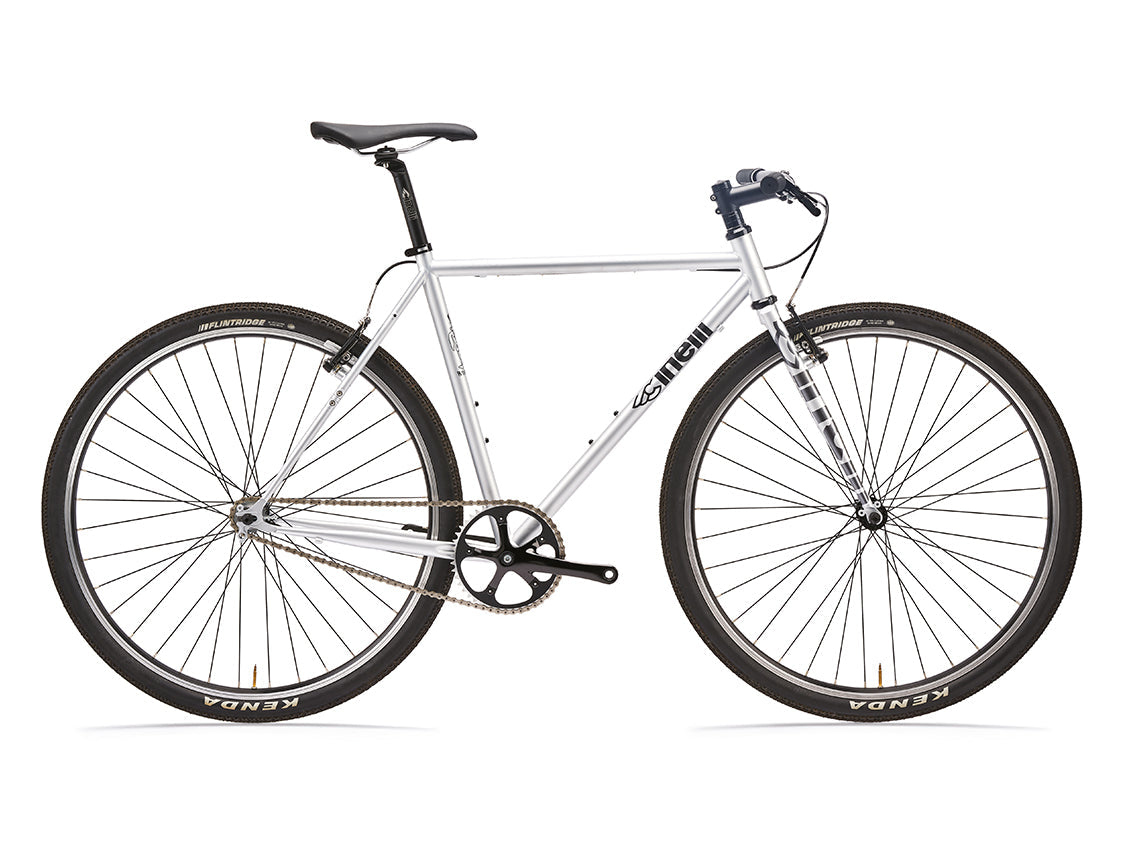 City Bike Cinelli Tutto Plus silver bootleg – La Bicicletta Terni