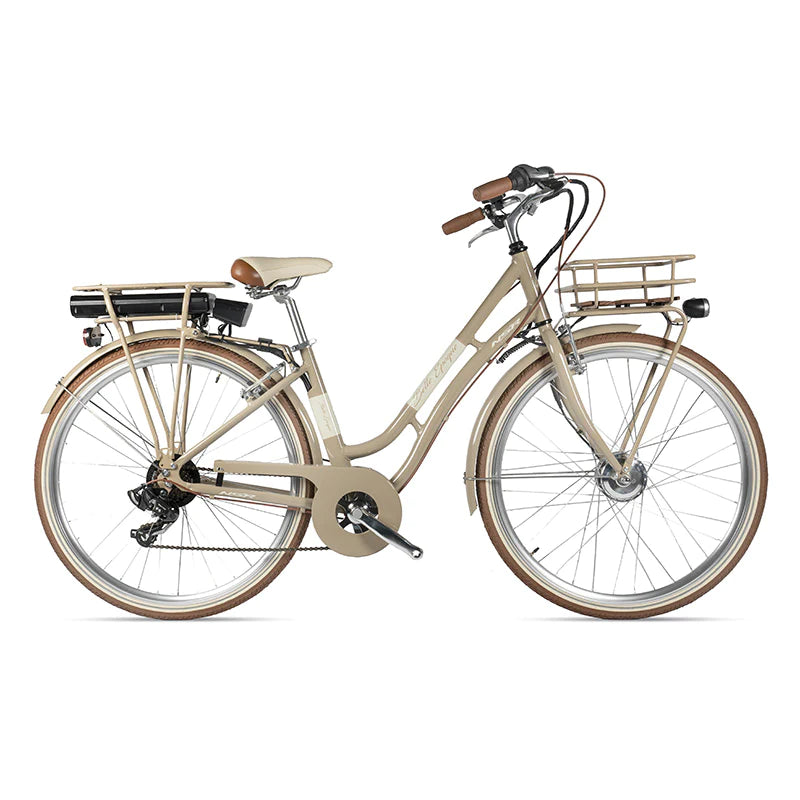 City Bike Elettrica Tecnobike Belle Epoque 28" – La Bicicletta Terni